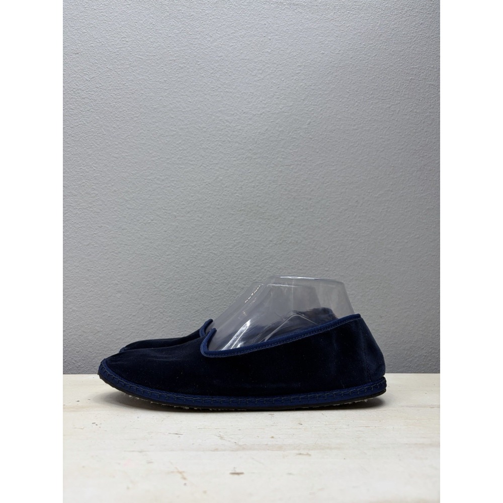 Vibivenezia Blue Velvet Loafers Size 40